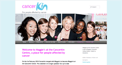 Desktop Screenshot of cancerkin.org.uk
